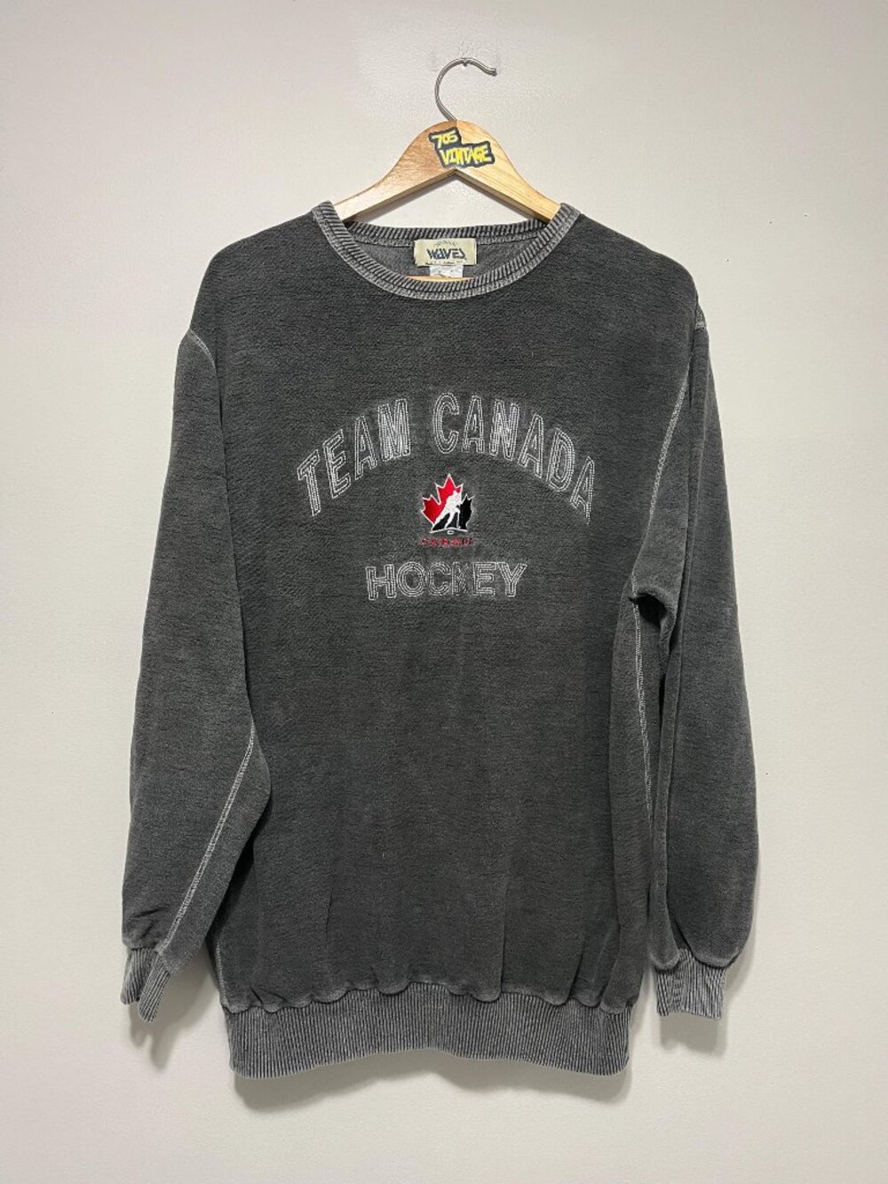 Vintage Team Canada Hockey Fleece Crewneck